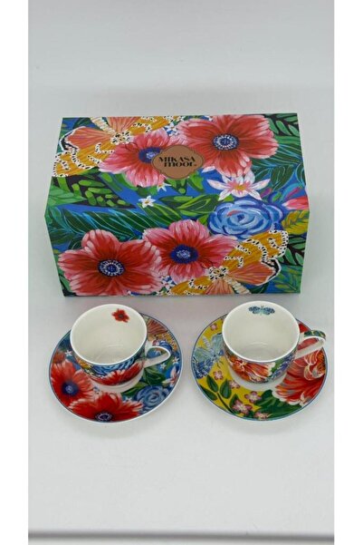 MIKASA Moor Virelle 2li Kahve Fincan Seti 90cc