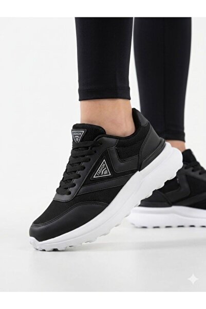 KİRWE Conpax New Season Black Daily Sneaker Sports Shoes