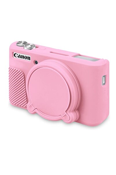 Bambeado Canon Kılıf Powershot SX740 Fotoğraf Makinesi Koruyucu Kılıfı (Esnek...