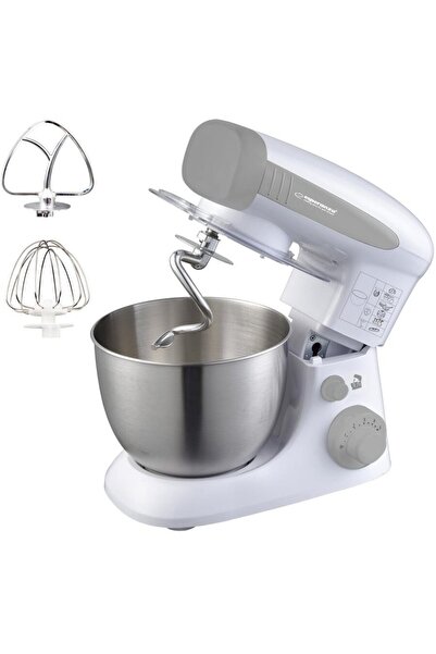ESPERANZA EKM024, 800W, 6 Viteze, Miscare Eliptica, Bol Inox 4 l, Alb/Argintiu