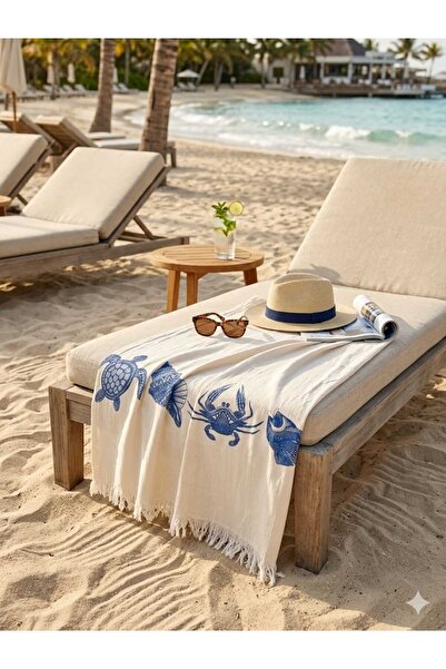 EVX 100% βαμβακερό μουσελίνι, μεγάλου μεγέθους, γρήγορο στέγνωμα, πετσέτα θαλ...