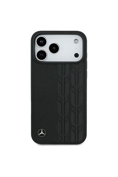 Mercedes Benz Husă MagSafe din piele Mercedes Laurel Leaves pentru iPhone 17 ...