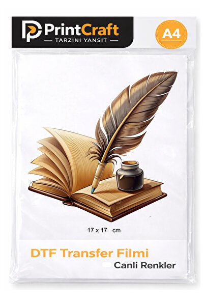 Palo Santo 10x10 cm kahve ,Kitap ve Çiçek Modeli Ütü ile Yapışan DTF Transfer...