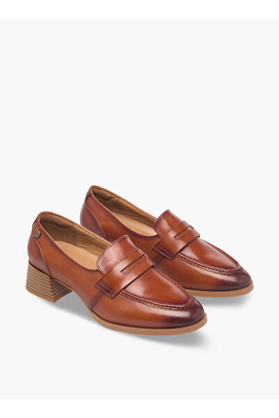 Duchini Women Block Heel Loafers