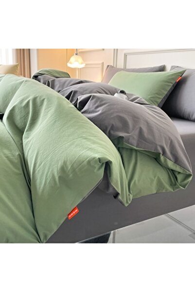 OEM Verde Crom BBC Lenjerie de pat 100% 200x230
