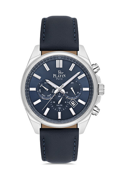Platin Pierre Men's Wristwatch Sa-Pl-1263Gb-L3