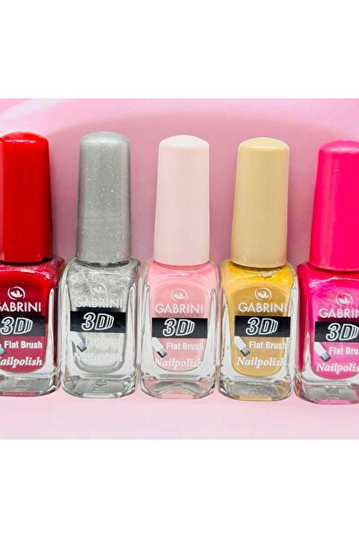 Forface gabrini A serisi 3D Oje Seti – Parlak & Simli Renkler | Kalıcı, Hızlı...