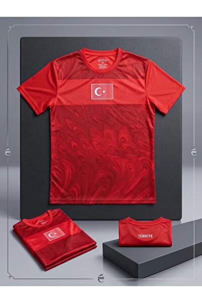 unes FIFA World Cup 26 Türkiye Forması - 2026 Dünya kupası Milli Takım Forması - İsim Ve Numara Yazılabilir.