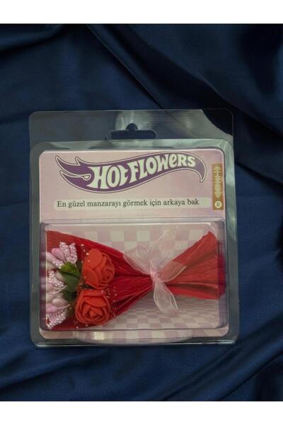 Home Mini Buket HotFlowers Aynalı (Çok Güzelsin yazılı) ve Spotify Anneler Gü...