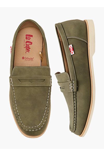 Lee Cooper حذاء لوفر رجالي سهل الارتداء من لي كوبر