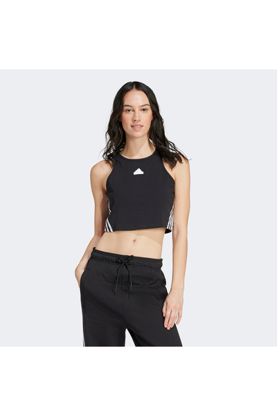 adidas IP1572 W Siyah Kadın Yuvarlak Yaka T-Shirt