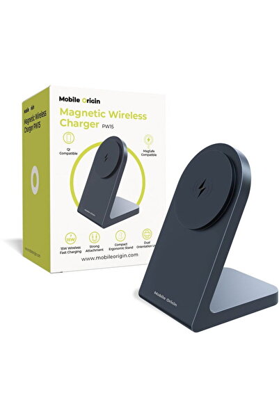 Mobile Origin Încărcător wireless magnetic PW15 compatibil MagSafe