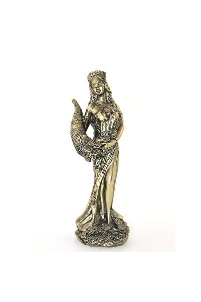 Store Fortuna Bereket Tanrıçası Figürü 22x6 Cm Polyester Dekoratif Heykel
