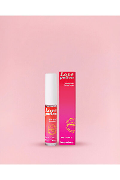 Love to Love Gloss Senzual pentru Buze cu Efect Cald-Rece și Aromă de Cocos -...