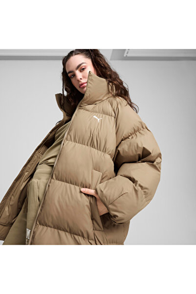 Puma Oversized Puffer Kadın Bej Mont