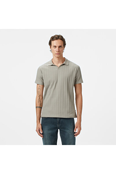 Nautica Erkek Yeşil Classic Fit Polo Yaka T-Shirt