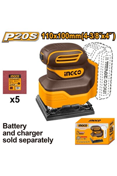 Ingco Τριβείο 20V 110 x 100 χιλ.