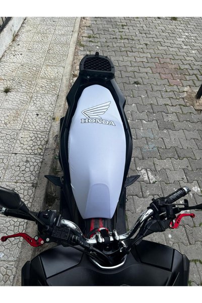 Utku Giyim HONDA PCX, DİO, ACTİVA, SH, XADV MOTOSİKLET SELE KILIFI BEYAZ RENK...