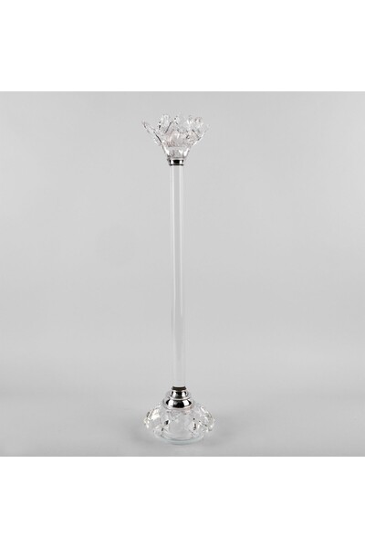 OEM Γυάλινο κηροδοχείο για 1 κερί, 44 εκ. "Lotus L"