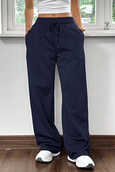 THE RULE Φαρδιά μπατζάκια από ύφασμα Modal Premium, ψηλόμεσο, ελαστικό, άνετο...