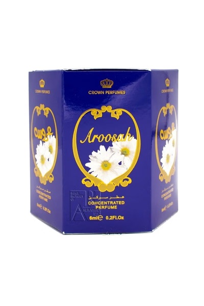 Al Rehab perfumes زيت عطري مركز أروسا بدون كحول 6 مل (عبوة من 6 قطع)