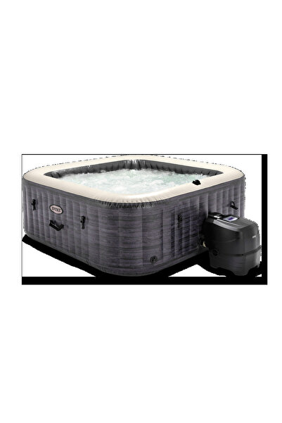 Intex 6 kişilik PureSpa Greystone Bubble Deluxe Spa küveti S2