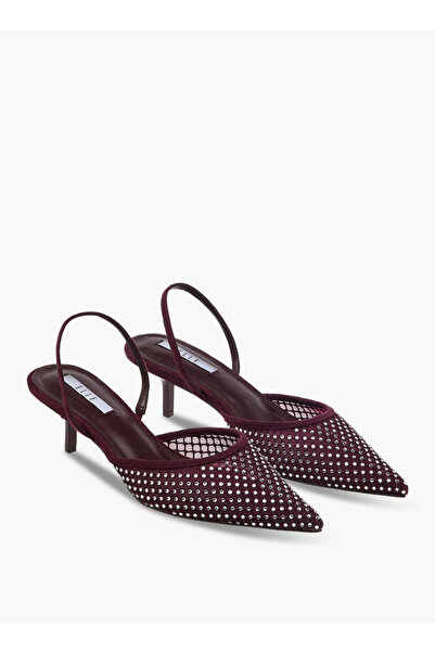 ELLE أحذية نسائية بكعب قطة Slingback