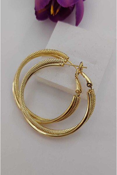 OEM Σκουλαρίκια κρίκοι Runy, διαμέτρου 3.5 εκ.