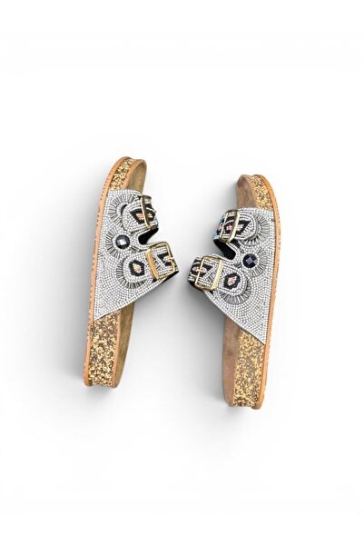 İYİSİNDEN SHOES شباشب نسائية مرصعة بالخرز، شباشب نسائية أنيقة للاستخدام اليوم...