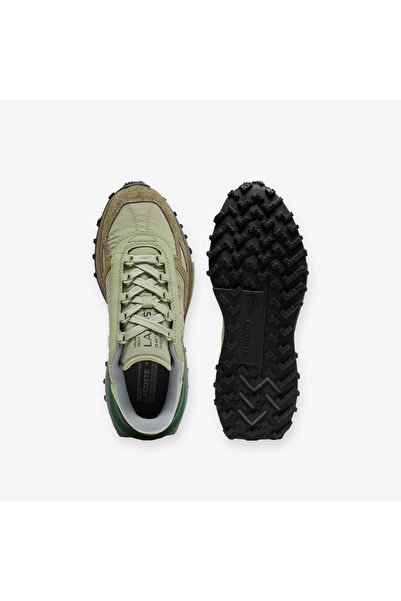 Lacoste حذاء رياضي كاكي للرجال من Elite Active