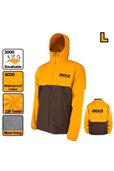 Ingco Αδιάβροχο Αντιανεμικό Μπουφάν L HJATL 2281.L
