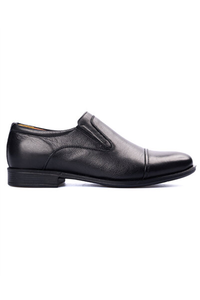 Ay Ayakkabım Bemsa 692 Men's Black (40-44) Leather Comfort Shoes