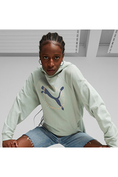 Puma Better Sportswear Kadın Gri Günlük Sweatshirt
