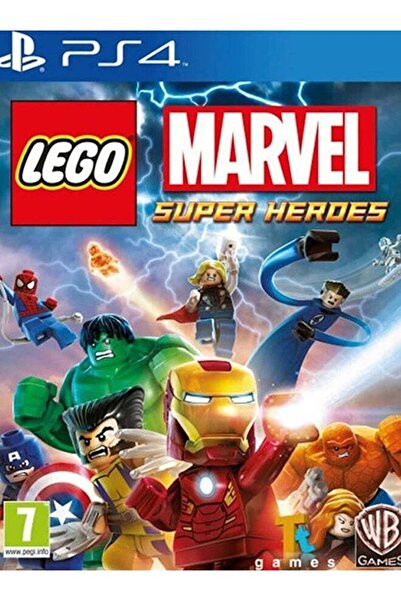 Wb Games ليغو مارفل سوبر هيروز (النسخة الدولية) - مغامرة - بلاي ستيشن 4 (PS4)