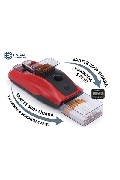 ENSAL Elektrikli Otomatik Sarma Makinesi Kalın makaron