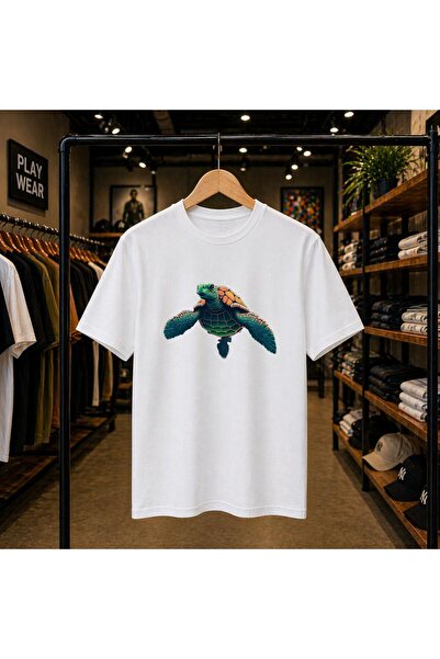 playwear تي شيرت كاريتا كابلومباغ مطبوع على الصدر مصنوع من القطن بنسبة 100%، ...