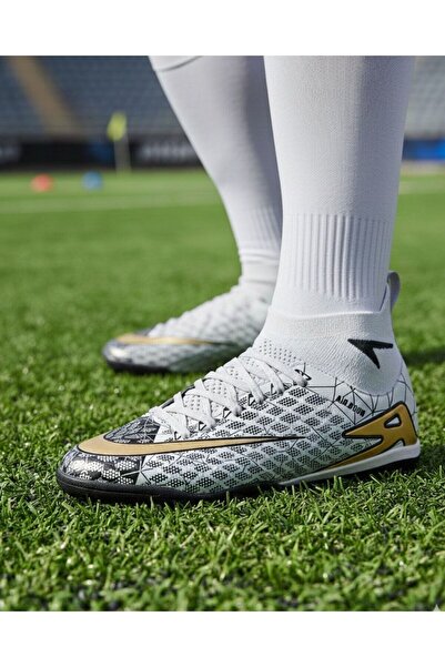 Twingo Ανδρικά παπούτσια ποδοσφαίρου Astroturf Ice Gold, άνετα