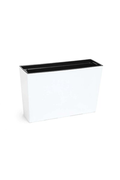 Floraria Tria's Jardiniera Lamela Werbena - Set planter -Alb
