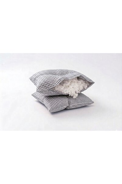 Pratic Home 1 adet 40x40 Pötikare Boncuk Elyaf Dolgulu Piknik Minderi