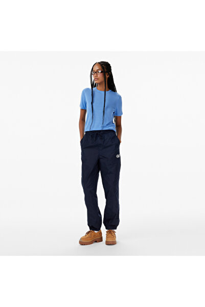 Calvin Klein Pull On Logo Jogger Kadın Mavi Pantolon