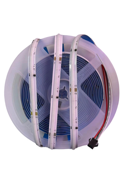 POWERR LED AYDINLATMA 5 Metre 24 Volt 12 mm 420 Ledli Esnek Cob Pixel Magic K...