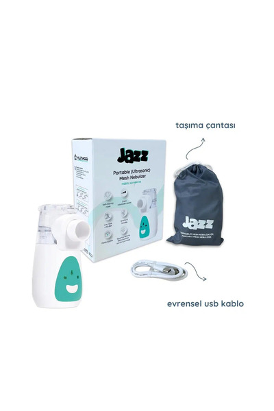 Montreal jazz Taşınabilir (ULTRASONİC) Mesh Nebulizatör ( 1 ADET )