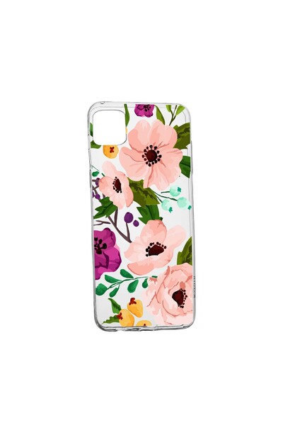 bestcase Husa Silicon, Compatibila Cu Samsung Galaxy M53, Pastel Flowers, rez...
