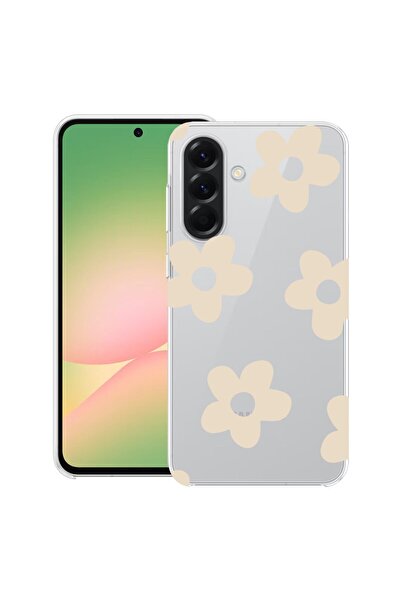 bestcase ¬Æ Husa pentru Samsung Galaxy S25 FE cu Design Retro Daisy, Clear Sl...