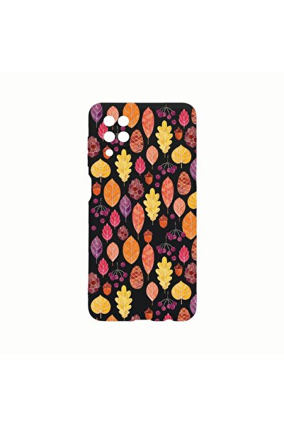 bestcase Θήκη Σιλικόνης, Συμβατή με Samsung Galaxy A12, Φθινοπωρινή, Ανθεκτικ...