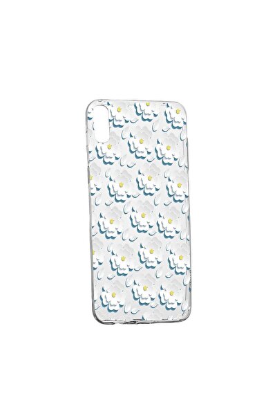 bestcase Husa Daisy - White Flower, pentru Apple iPhone XR, rezistenta la uzu...