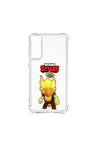 bestcase Αντικραδασμική Θήκη, Συμβατή με Samsung Galaxy S21, Brawl Stars Phoe...