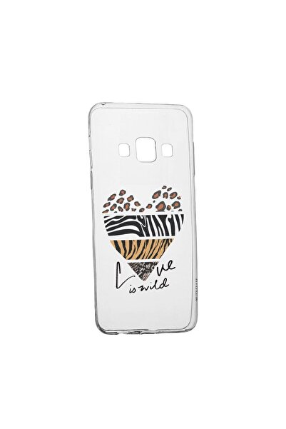 bestcase Husa Silicon Compatibila Cu Samsung Galaxy J3 2016, Love Is Wild, re...