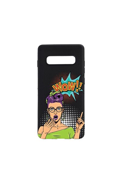 bestcase Λεπτή Θήκη Σιλικόνης 0.8MM, Συμβατή με Samsung Galaxy S10, Girl Boss...
