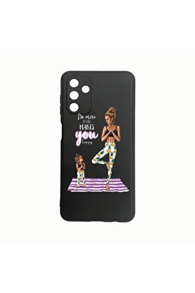 bestcase Θήκη σιλικόνης, Συμβατή με Samsung Galaxy A04s, Μαμά-κορίτσι, Ανθεκτ...